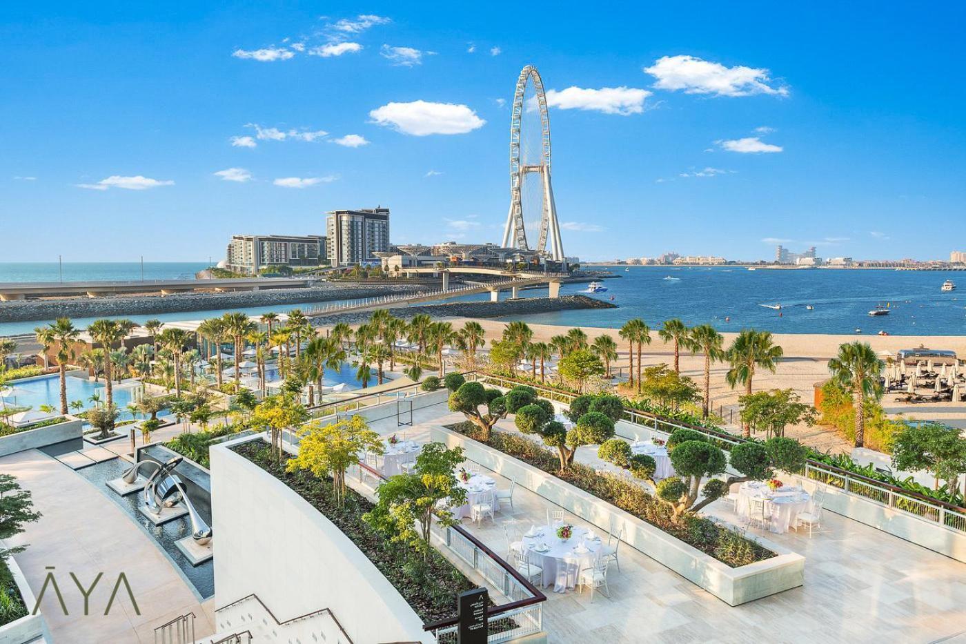 Jumeirah Gate Tower 1 - Stylish Apartment With Pool & City Views ดูไบ ภายนอก รูปภาพ