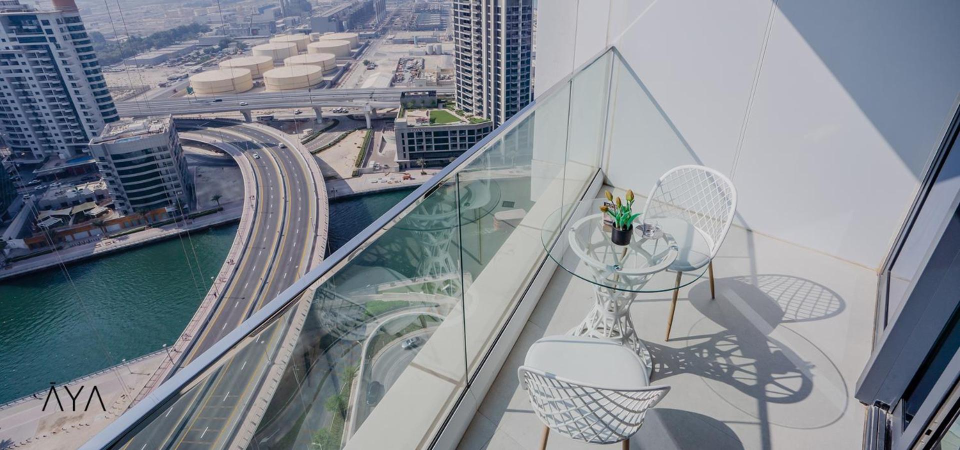 Jumeirah Gate Tower 1 - Stylish Apartment With Pool & City Views ดูไบ ภายนอก รูปภาพ