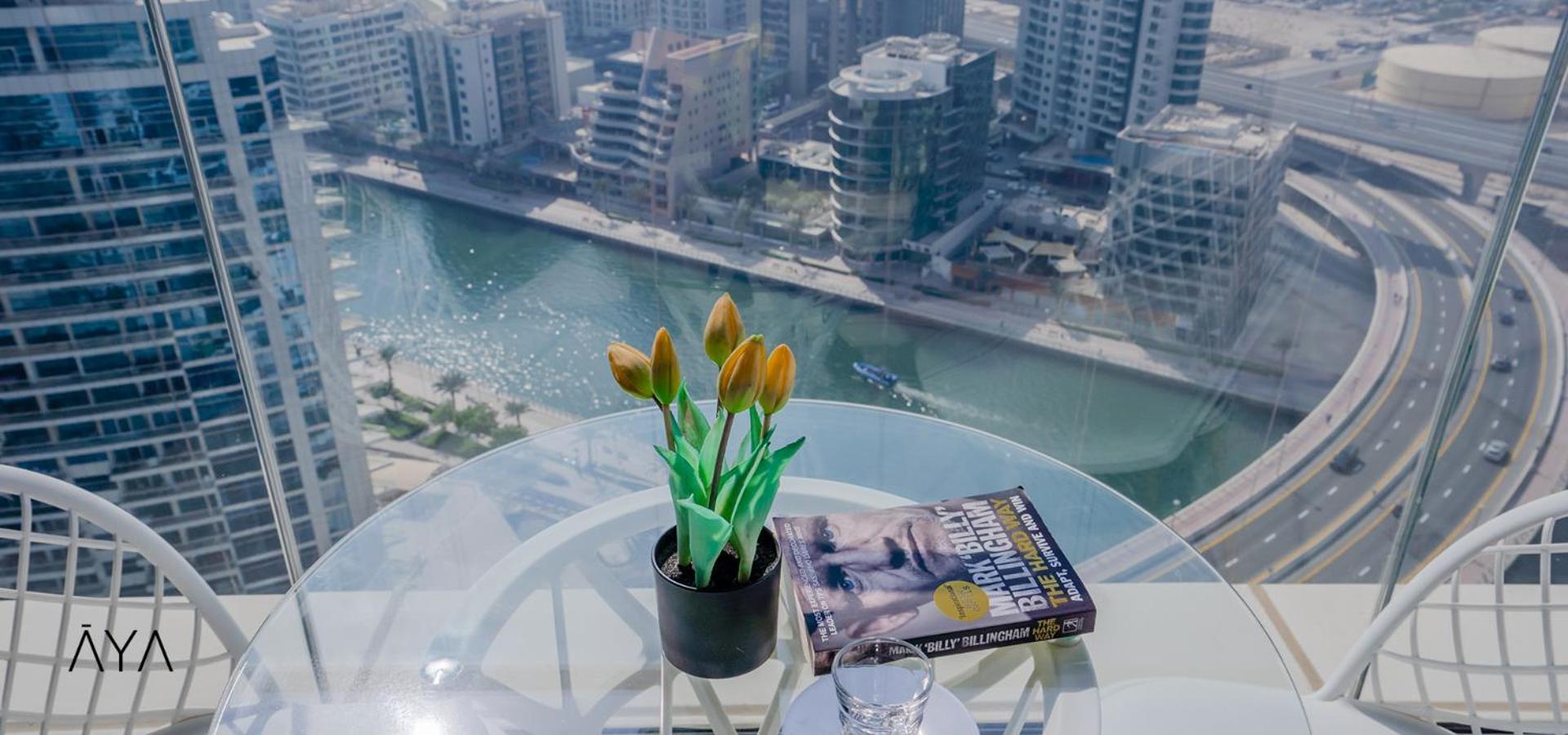 Jumeirah Gate Tower 1 - Stylish Apartment With Pool & City Views ดูไบ ภายนอก รูปภาพ