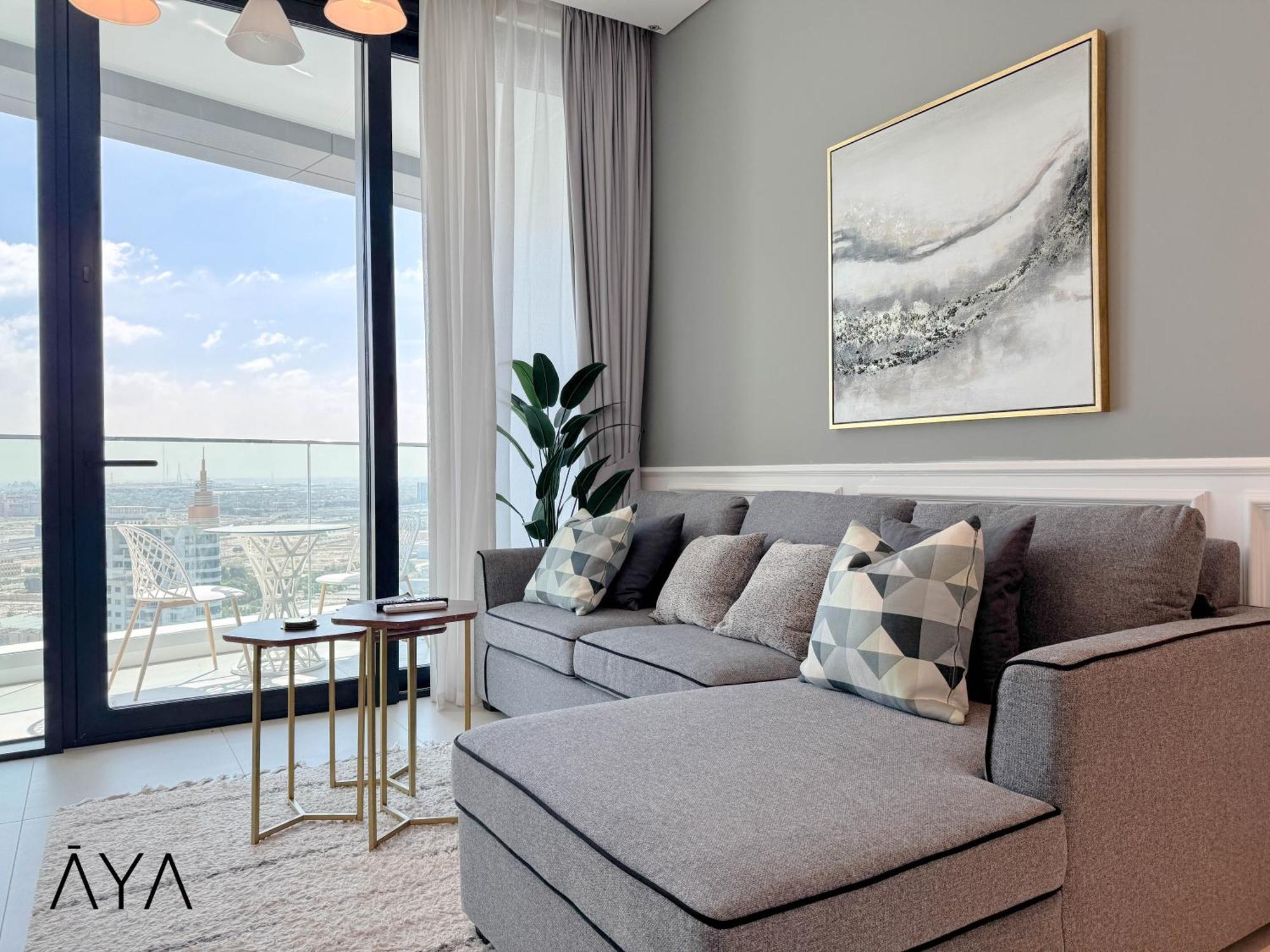 Jumeirah Gate Tower 1 - Stylish Apartment With Pool & City Views ดูไบ ภายนอก รูปภาพ