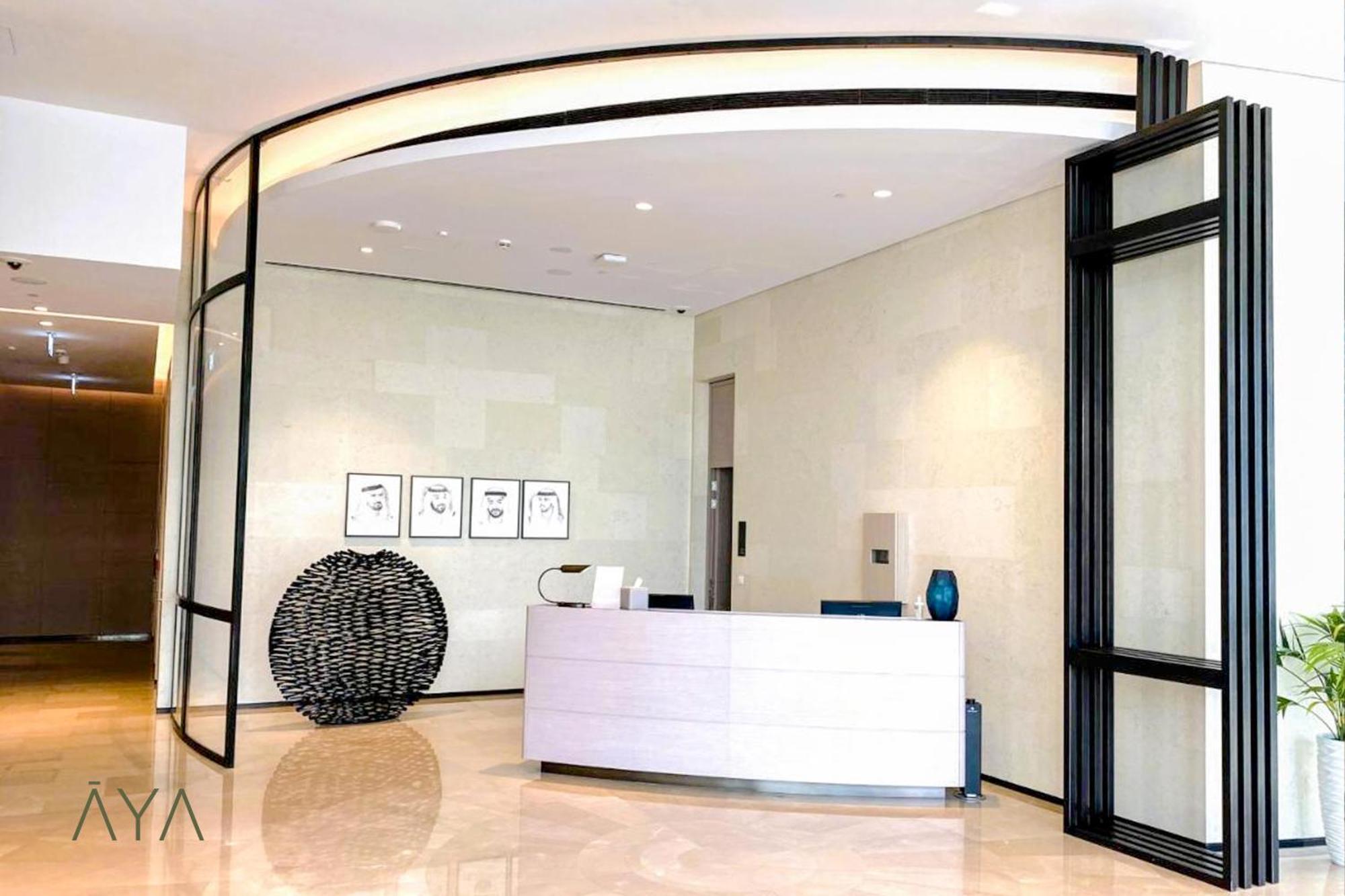 Jumeirah Gate Tower 1 - Stylish Apartment With Pool & City Views ดูไบ ภายนอก รูปภาพ