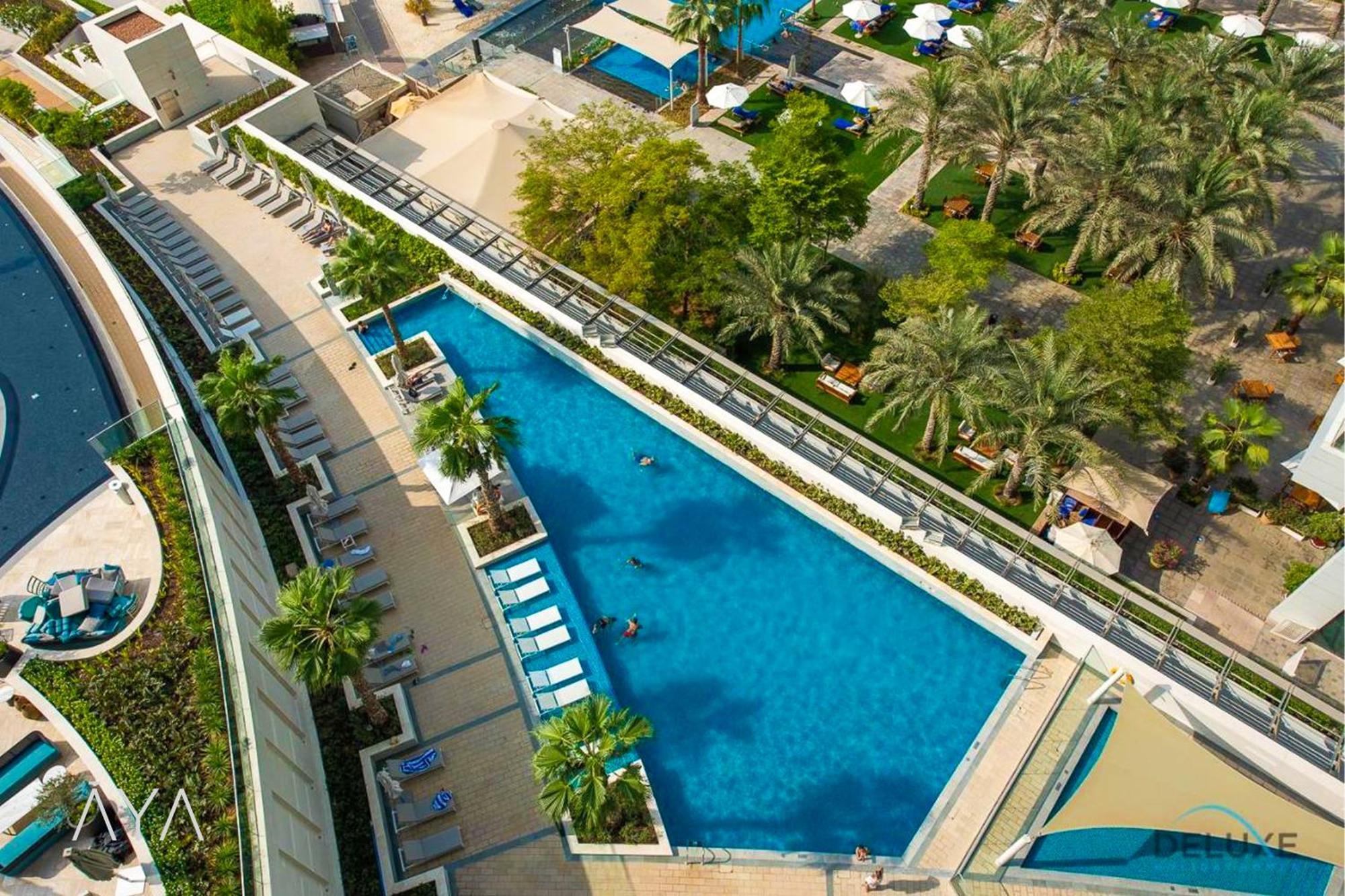 Jumeirah Gate Tower 1 - Stylish Apartment With Pool & City Views ดูไบ ภายนอก รูปภาพ